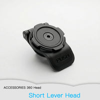 Cabezal corto Quad Lock 360° para el kit adaptador