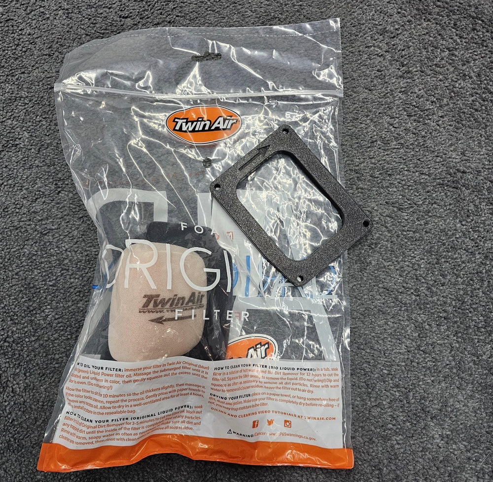 Marco prefiltro junto al prefiltro de espuma Twin Air original