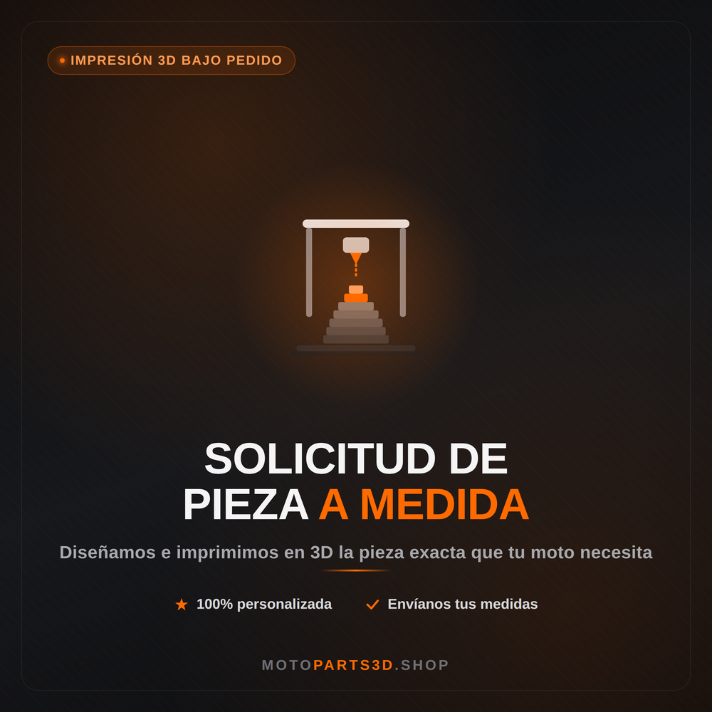 Solicitud de Pieza a Medida (impresión 3D)